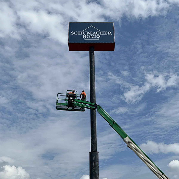 Commercial Sign Installation